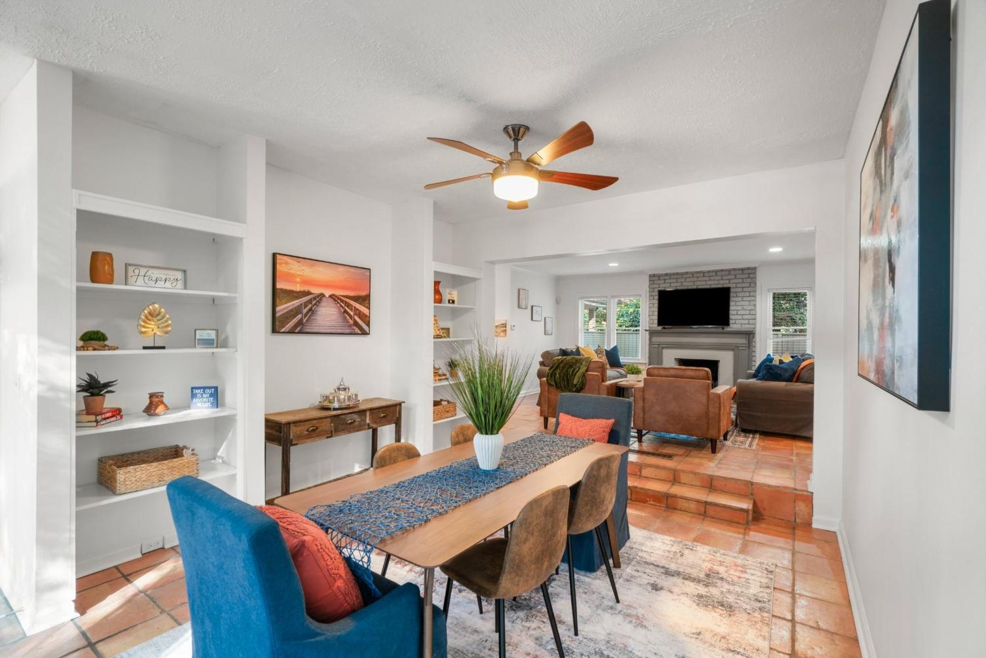3-bed 2&half-bath Pet Friendly Buckhead Villa *