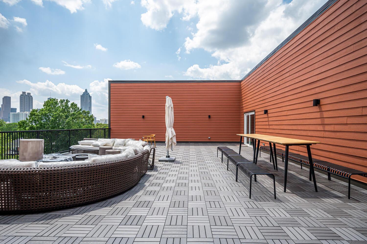 Atl Downtown New-built Roof-top Balcony View 525pkwy