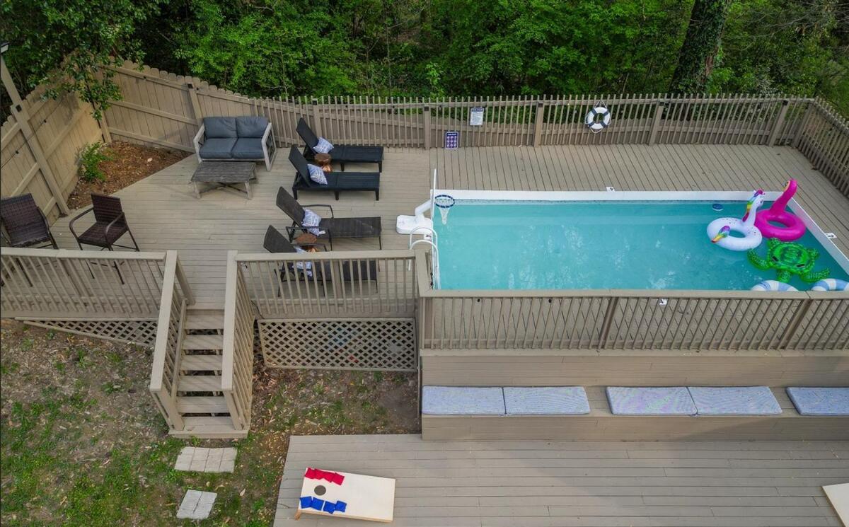 Atl Patio Paradise Pool, Hottub, Theater, Gmrm, B-ball Atlanta