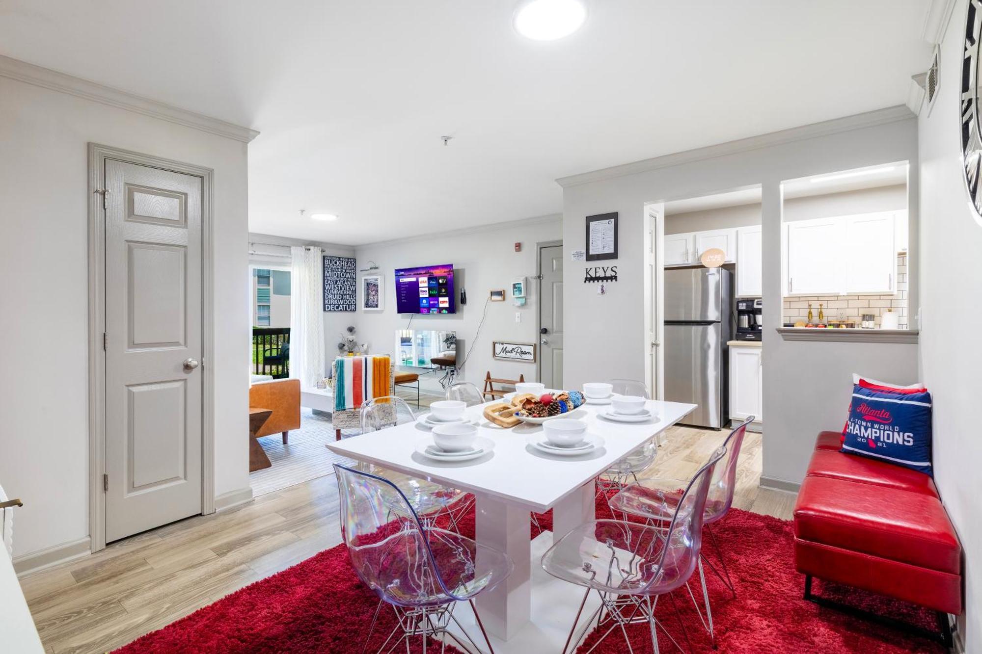 Modern Swank Luxury Aptmins The Battery3bd2br Apartment Atlanta